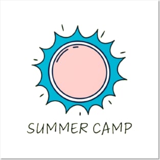 summer camp Posters and Art